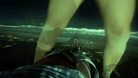 Mila Falk On Rio Beach Fucking With João Cum Inside Pussy