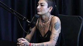 caroleta roots prefers dominating and craves gang bang with eight big dicks in sheer red lingerie video with mario