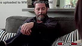 ohfamilypies cute big ass teen leia rae shared boyfriends cock with horny stepmom tiffany fox before foursome sex