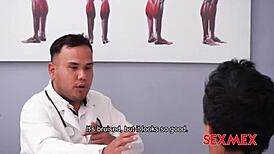 sexmex broken nose from facesitting sandra paola