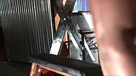 justice takes a huge black cock in her phat booty, anal gaping and doggystyle action