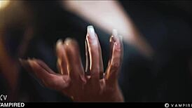 Cute Blonde Girl Mesmerized into Slave Submission: Hot Lesbian Vampire Sex