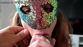 Cute Wife Gives Blowjob Before Sensual Cowgirl Riding and Orgasmic Spreading