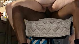 back to trailer park adventures with cum on big tits