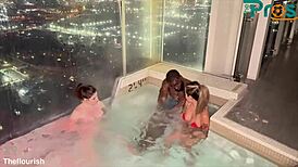 the pros ep 13 bop girls linda lan and nicole ray hit neptune's ballers party