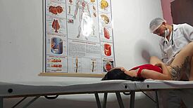 i accidentally fingered her asshole and fucked the patient rough in the hospital.