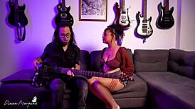 naughty latina student seduces her music teacher?