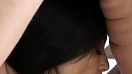 Italian girl, suck his ass in lingerie during wild sex?