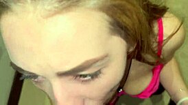 Sloppy Facefuck Deepthroat Gagging with Lots of Spit and Rough Domination