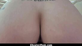 Stepmom Welcomes Stepson With Open Legs