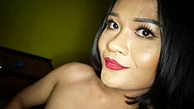 Two Horny Ladyboy Gives Guy Dirty Massage