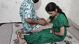 Indian couple celebrates new year night together