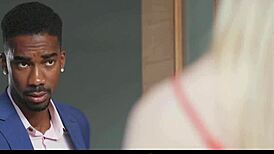 anny aurora's tight pussy getting fucked hard by big black cock