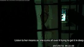 step mom enjoys her private dildo time alone