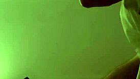 Step sister holds step brother hands during passionate sex