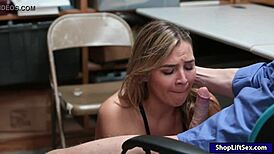 sexy blonde thief blair williams fucked by nasty lp officer