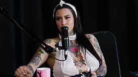 guy who services two girlfriends decides to try gangbang with strangers at motel in sheer red lingerie