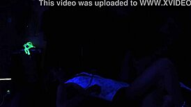 凯莉B的黑光性爱狂欢