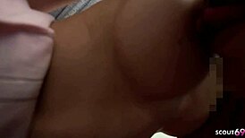 I picked up extreme small Japanese teen for uncensored cum inside fuck
