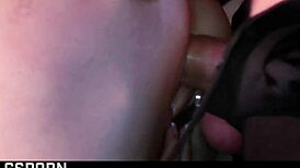 Two sensual blonde milfs enjoy romantic threesome fucking