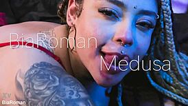 Obsessed Brunette Tastes Redhead's Toes In Lesbian Domination