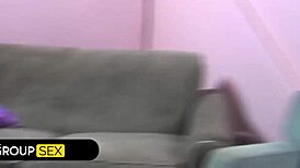 Birthday Threeway with Cock-Hungry Alexis Monroe and Ava Devine Riding and Licking Ass!