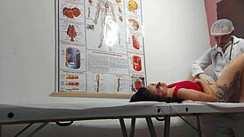 i accidentally fingered her asshole and fucked the patient rough in the hospital.