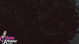 You watch your young neighbour in the shower, flashing