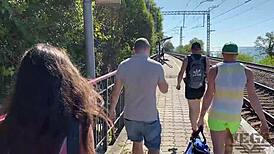 Four Feminists Fill Girl's Holes with Sperm