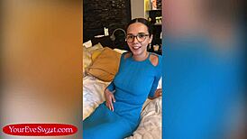 hot french college babe caught masturbating to her teacher crush!