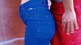 Anal Sex With Hot Maid Outdoors In The Backyard Near The Espediento