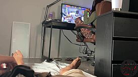 Hot guy jerks off secretly, then shows me