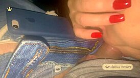 Fiz Um Belo Boquete Pro Meu Marido Dentro Do Cinema