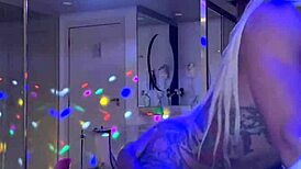 mc private party in motel with naughty blonde