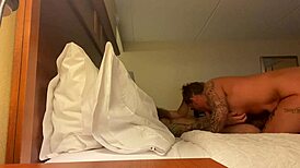 Deep Throat My Big Cock In A Hotel Room
