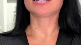 milf says after a week without sex i ride hard swallow cum pov blowjob deepthroat cowgirl wet pussy rough quickie