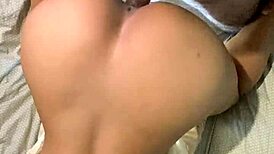 Tight pussy gets deeply penetrated with toys