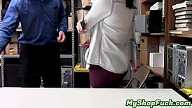 that thief gets mouth fucked as punishment