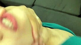 Famous Argentine webcammer engages in intense sex for 1000 USD. Rough creampie in POV.