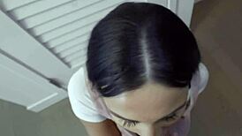 stepfather rescues mila monet from stealing with his big dick