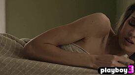 this sexy italian milf model francy torino posed naked on a lazy sunday afternoon.