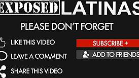 Blonde Guy Fucks Beautiful Curly-Haired Latina Teen On Couch