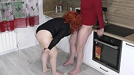 Milf waited for anal sex and got a cock in a big ass