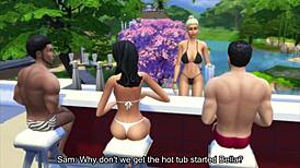 Swingers throwing a wild orgy with blowjobs and doggystyle fun! 😈