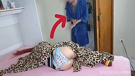 Stepson mistakes stepdaughter for wife in intimate moment.