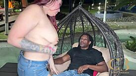 Christy evans, sexy latina milf, blows big black cock amorzinho before intense fucking and cum in mouth