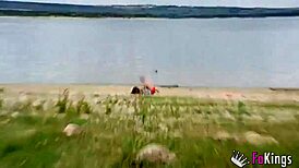 Luna Black X Gets Fucked On The Beach