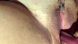 young woman practices self-touching exercises alone