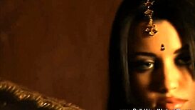 Bolly Babe Strips Sensually in Exotic Dance