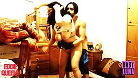 I wrestle and get fucked roughly in the ring